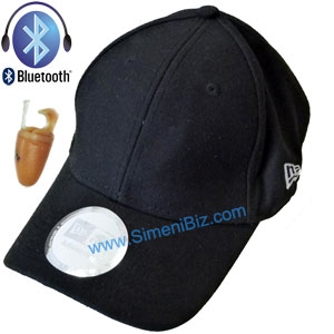 Bluetooth inductive adapter hat for spy earpiece