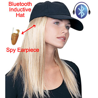 spy earpiece bluetooth hat wholesale
