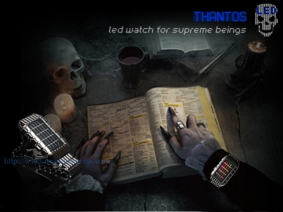Thanatos LED Watch for Supreme Beings (by Hootoo)