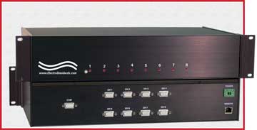 Model 7810 8-to-1 HD15 Switch, 10BASE-T/100BASE-TX