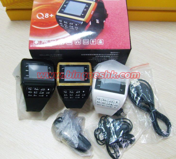 Q8 Dual SIM Card watch telefone bingoes (3)